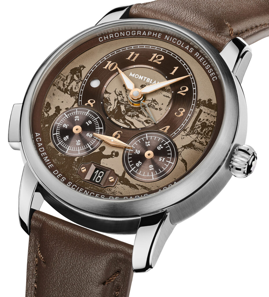 Montblanc Star Legacy Nicolas Rieussec Chronograph LE 821 dial