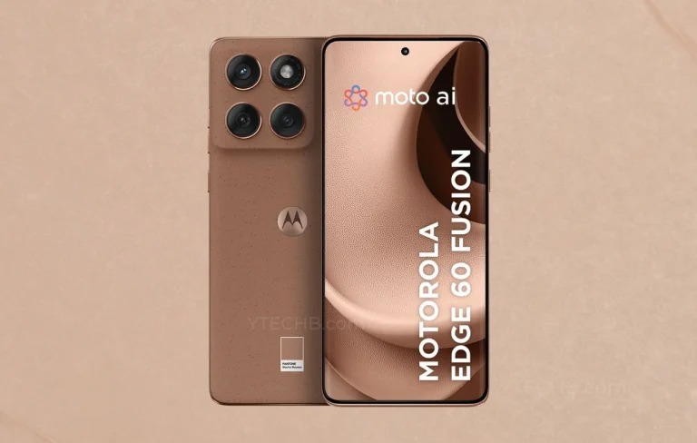 Motorola Edge 60 Fusion Mocha Mousse