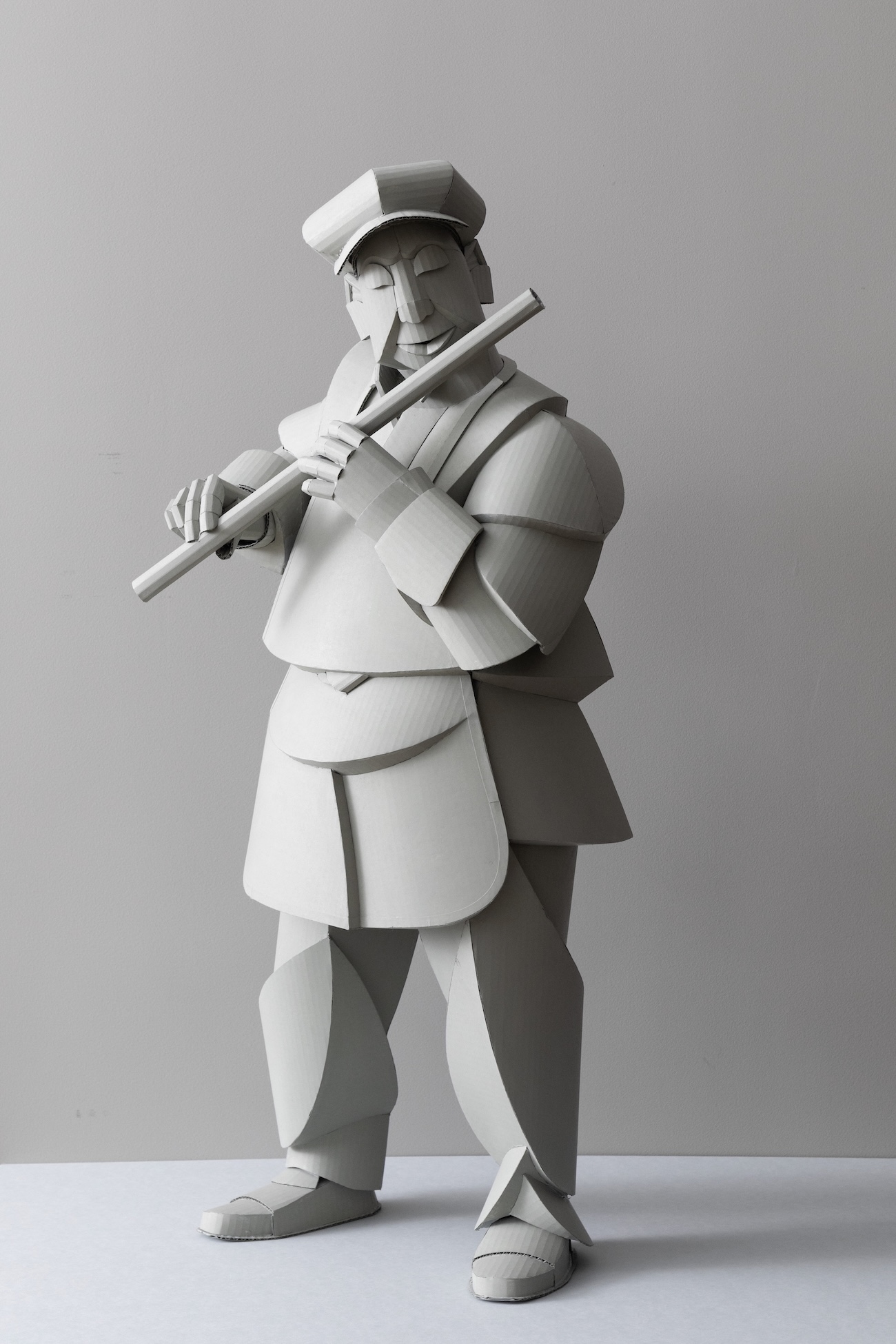 Cardboard Sculptures by Warren King