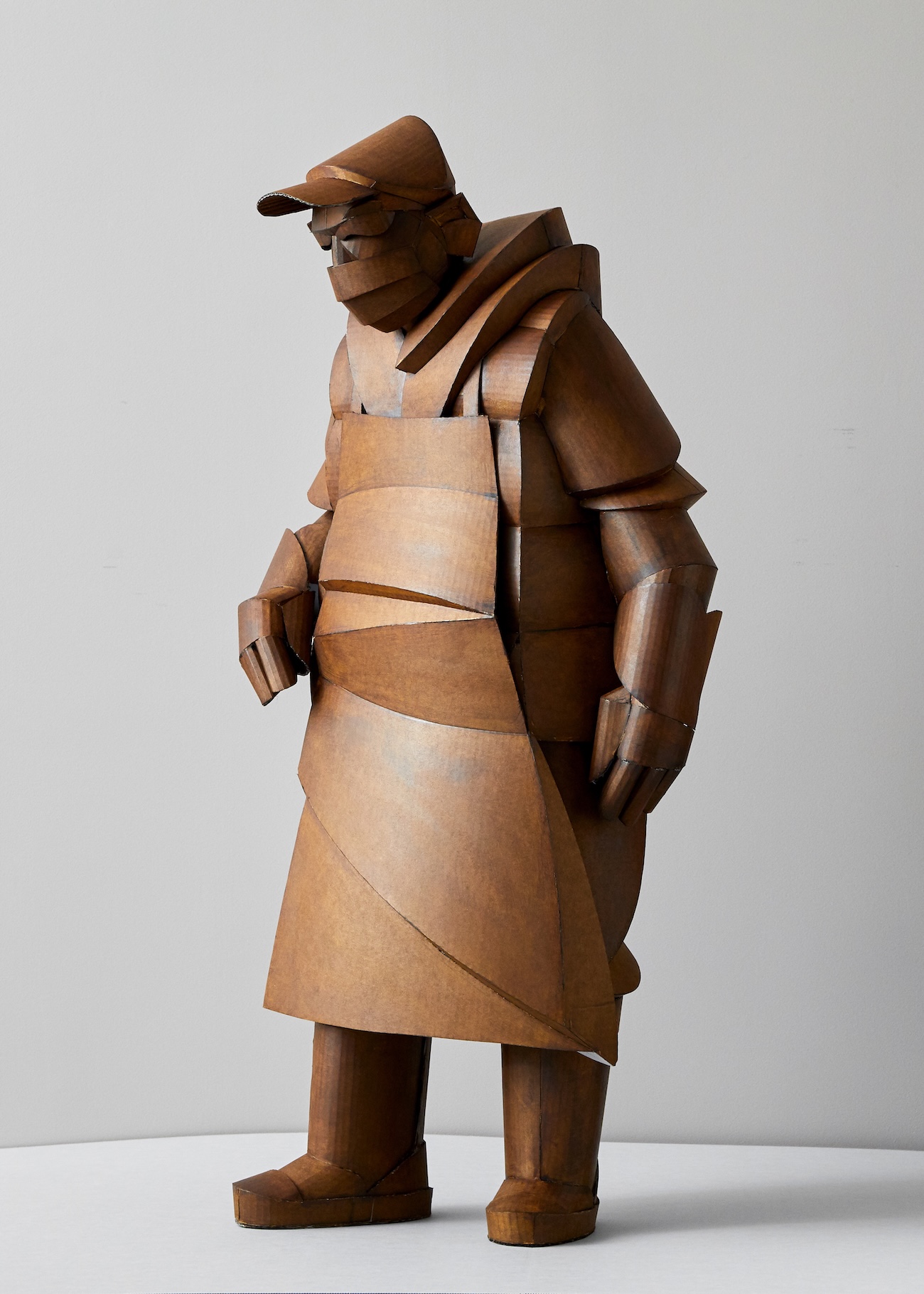 Cardboard Sculptures by Warren King