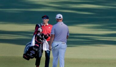 Sergio García warned after breaking club in Masters meltdown before carrying Jon Rahm’s bag – The Irish Times