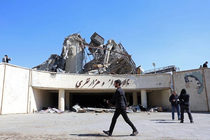 The Azadi Sport Complex in Tehran. Photograph:  Getty
