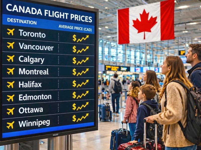 New Canada Airfare Price Increases To Hit Summer Travel