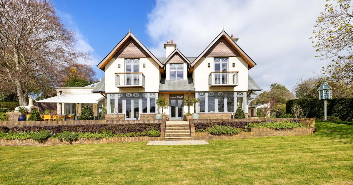 Modern Burnaby-style home with fairway views and luxurious interiors in Greystones – The Irish Times