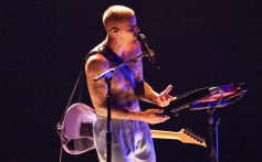 Justin Bieber performs on stage at the 68th GRAMMY Awards held at the Crypto.com Arena on Feb. 1, 2026, in Los Angeles.