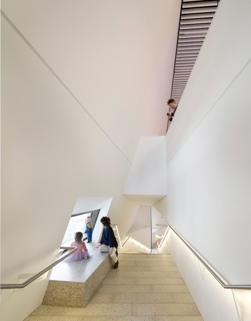 V&A East Museum. Photograph: Hufton+Crow