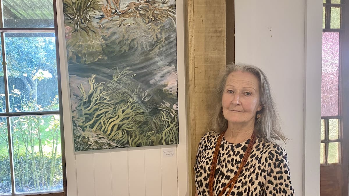 East Coast artist Pru Davis showcases ocean-inspired works at Matawhero Art Gallery