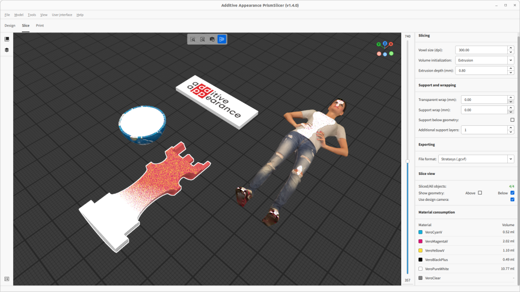 PrismSlicer Software. Image via Additive Appearance.