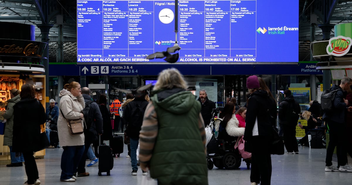 Train users on Irish Rail inflexibility – The Irish Times