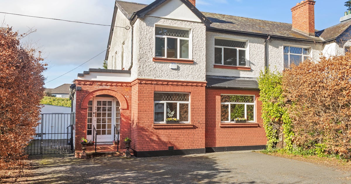 Five homes on view this week in Dublin from €335,000 – The Irish Times