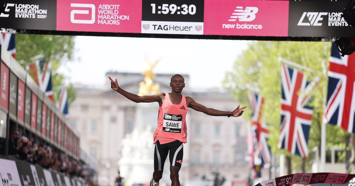Sabastian Sawe breaks two-hour barrier as Irish record is also broken – The Irish Times
