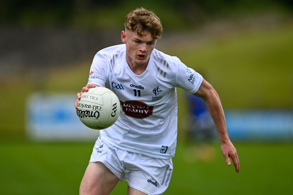 Ronan Kelly of Kildare's 1-7 went a long way to seeing off Westmeath. Photo by Tyler Miller/Sportsfile