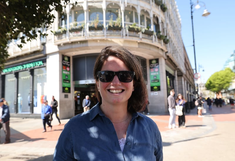 Laura Campisi welcomed the new look. Photograph: Alan Betson