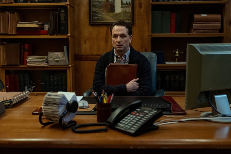 Widow's Bay: Matthew Rhys. Photograph: Robert Clark/Apple TV