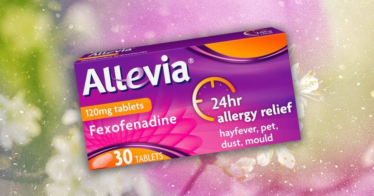 Allevia hay fever tablets promise relief in under an hour