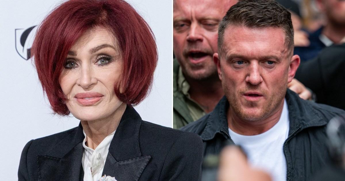 Sharon Osbourne attending aTommy Robinson march proves Kneecap were right | News World