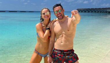 Vogue Williams' unfortunate mix-up with Hollywood star while holidaying at in-law's in St Barts