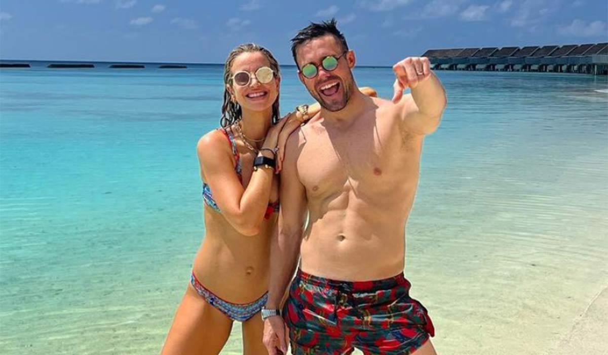 Vogue Williams' unfortunate mix-up with Hollywood star while holidaying at in-law's in St Barts