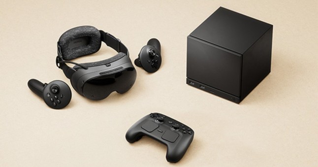 Screenshot of Valve's Steam Machine and VR headset