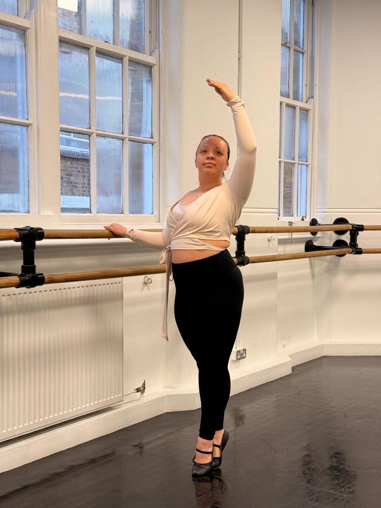 Josie Copson ballet collects for Iweekend feature