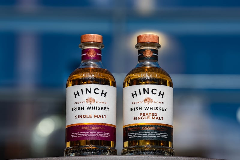 The inaugural single malt whiskey releases launched by Hinch Distillery.