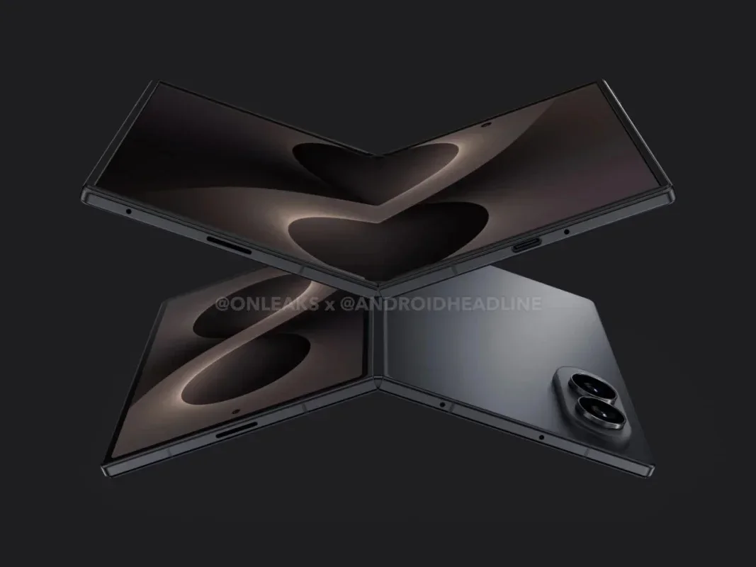 Render of the Galaxy Z Fold Wide. | Image by Android Headlines - Apple may expect the iPhone Fold to be an earth-shattering success, but failure still looms large
