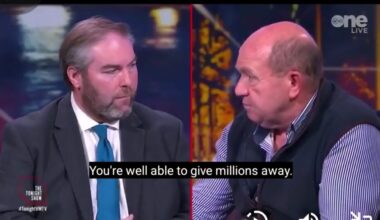 "We should look after our own first" fuel price protester says