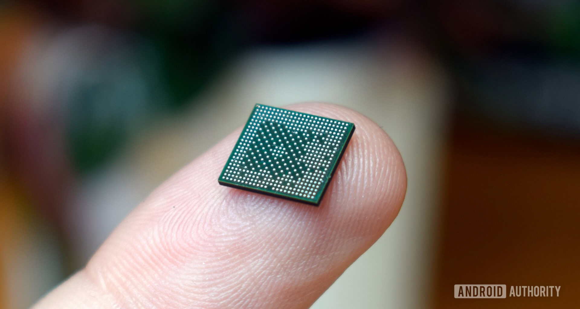 SoC chipset processor on finger