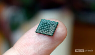 SoC chipset processor on finger