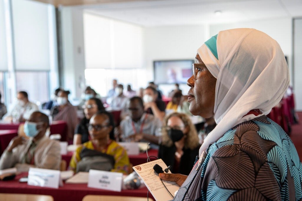 Halima Mwenesi at Science of Eradication Malaria 2022