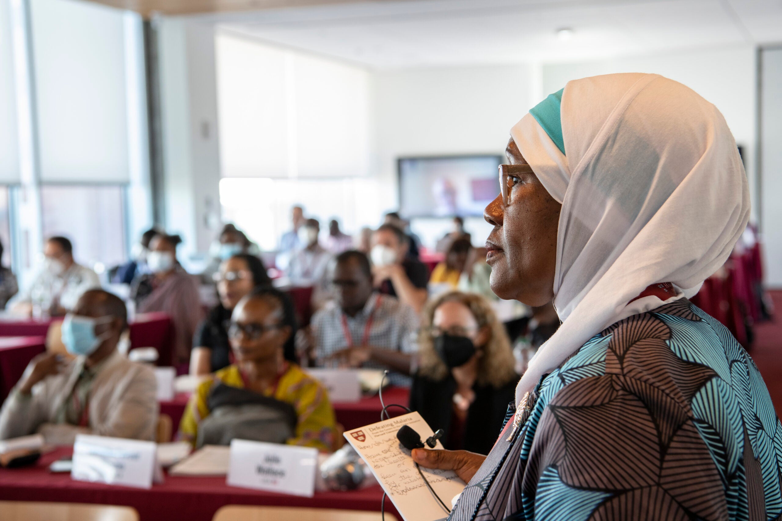 Halima Mwenesi at Science of Eradication Malaria 2022