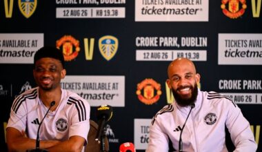 Man United hopeful Ireland training camp can help boost Champions League push