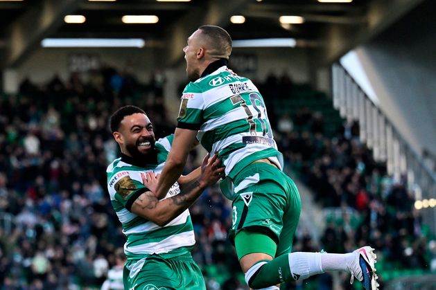 League of Ireland: Graham Burke brace has Shamrock Rovers in control against Bohemians