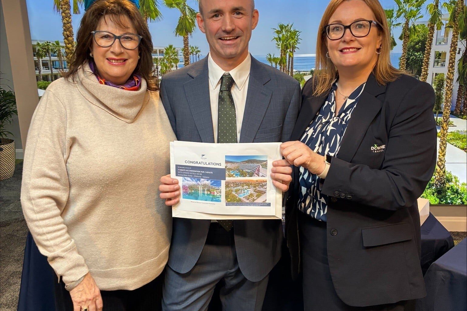 Spring Hotels Marks Successful Partnership with Northern Ireland-based Downe Travel