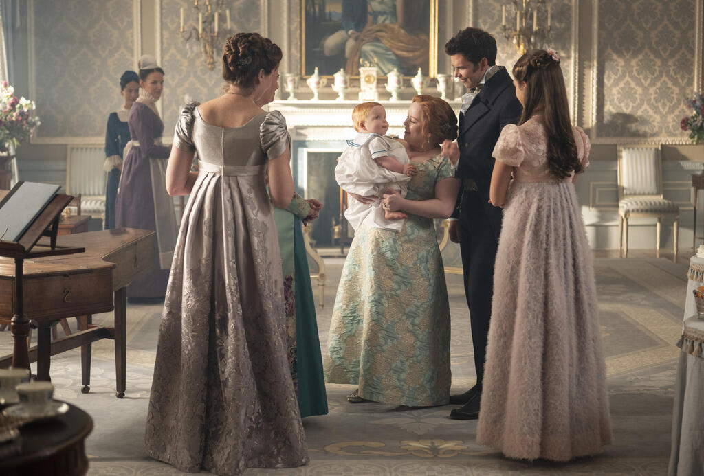 Scene from Season 4 of 'Bridgerton' (Photo: Liam Daniel/Netflix) מתוך "ברידג'רטון" עונה 4