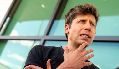 Sam Altman looking pensive
