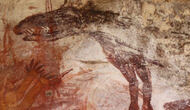 Tasmanian tiger rock paintings discovered in Australian cave are less than 1,000 years old, say scientists. Here's why that's a big deal