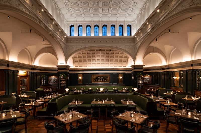 Hawksmoor Steakhouse in New York. 