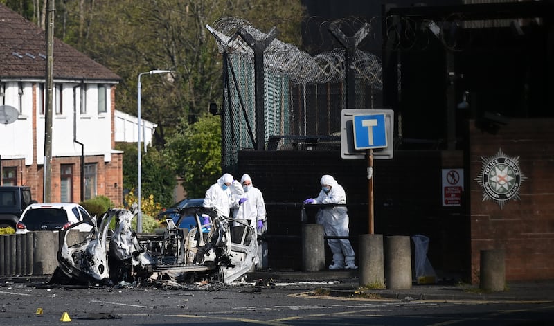 Anyone with information about those responsible is urged to report it to the police on 101, or anonymously through Crimestoppers. Photograph: Charles McQuillan/Getty Images