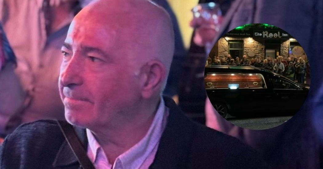 Tributes paid to Donegal Town publican as cortege passes beloved Reel Inn