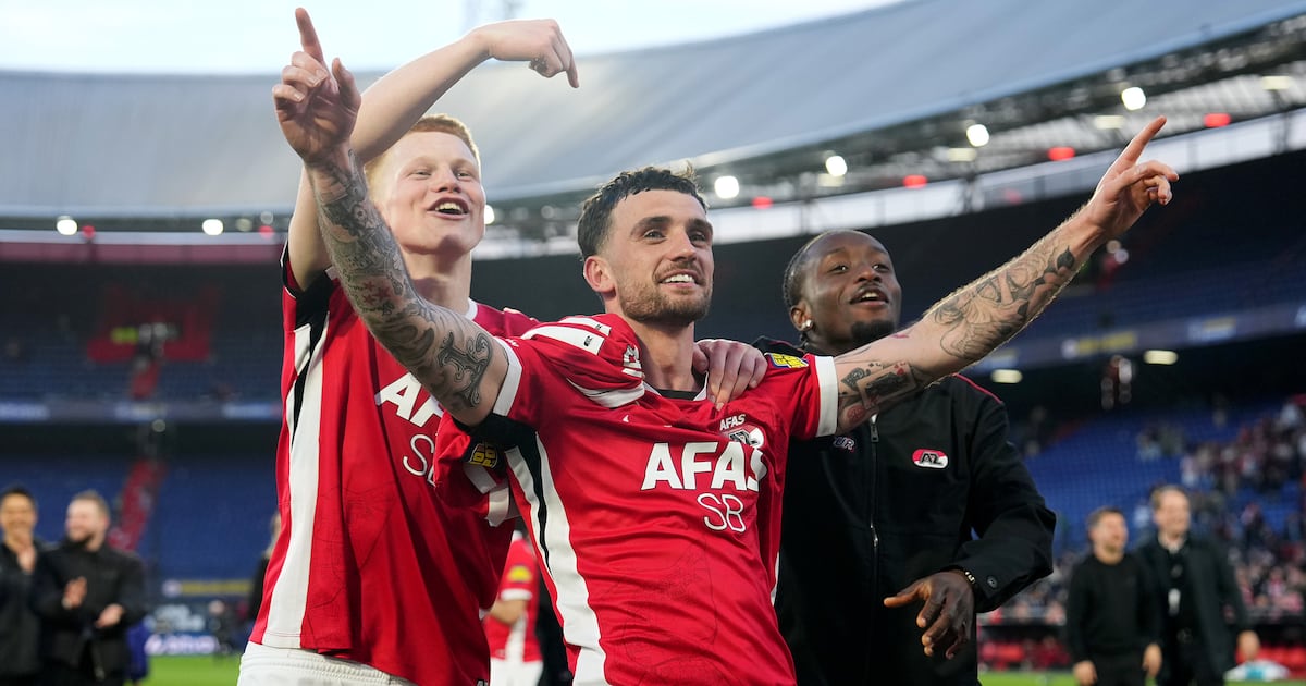 Troy Parrott lifts first senior trophy as AZ Alkmaar win Dutch Cup – The Irish Times