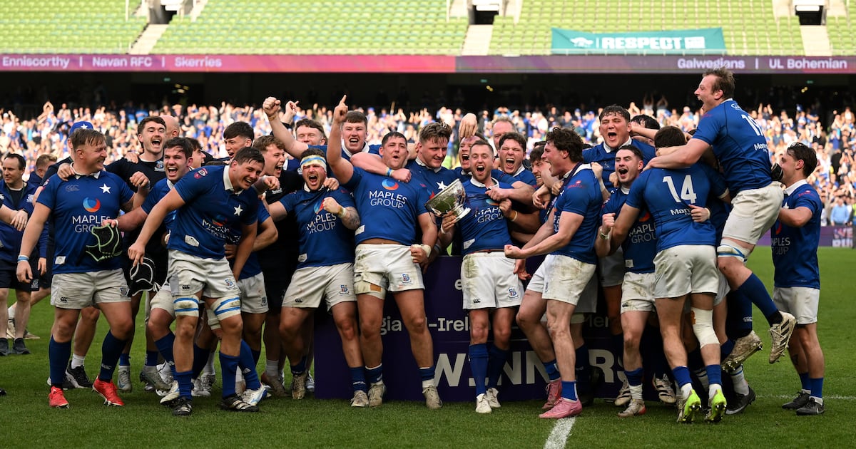 St Mary’s outclass Clontarf to complete journey back to the Promised Land – The Irish Times