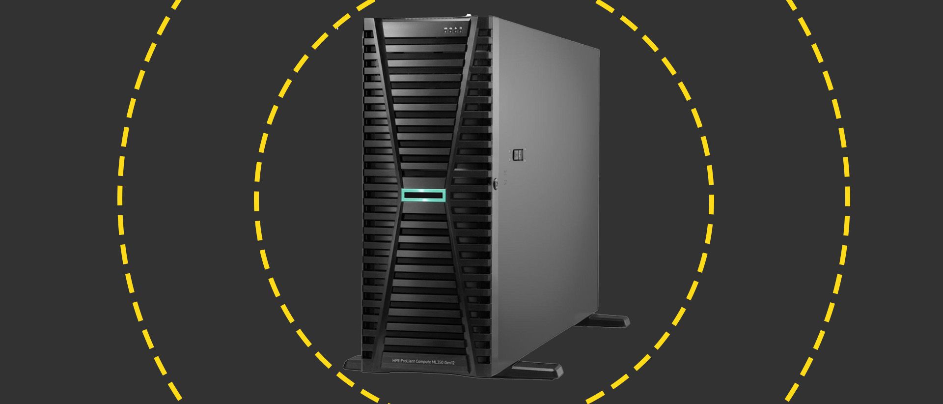 The HPE ProLiant Compute ML350 Gen12 on the ITPro background
