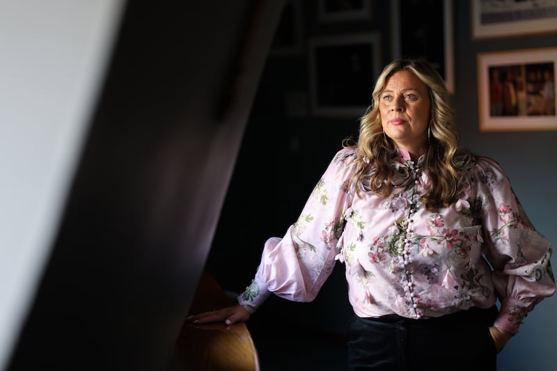 Writer and academic Katriona O'Sullivan. 
Photograph: Dara Mac Dónaill