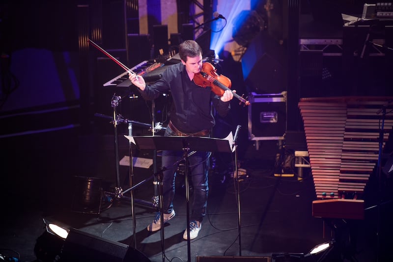 Siobhán Cleary’s Canto, with Darragh Morgan, will be performed at the National Concert Hall. Photograph: Marcus Maschwitz