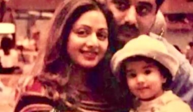 Boney Kapoor Drops A Throwback Pic With Sridevi, 1-Year-Old Janhvi Kapoor Steals The Show