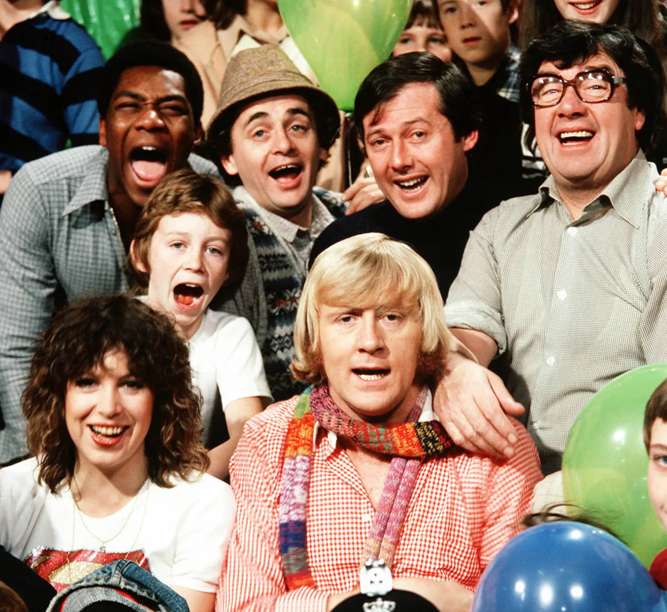 The cast of Tiswas.