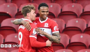 Middlesbrough 1-0 Sheff Wed: Morgan Whittaker winner keeps Boro's automatic promotion hopes alive