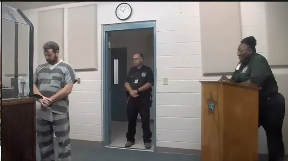 In a March 25 jail call, the couple discussed various items that they could sell which included a number of their trailers, their four-wheeler, a pressure washer, among other items. (Pictured above is Joseph Duggar appearing in court while in custody). Fourteenth Circuit/YouTube