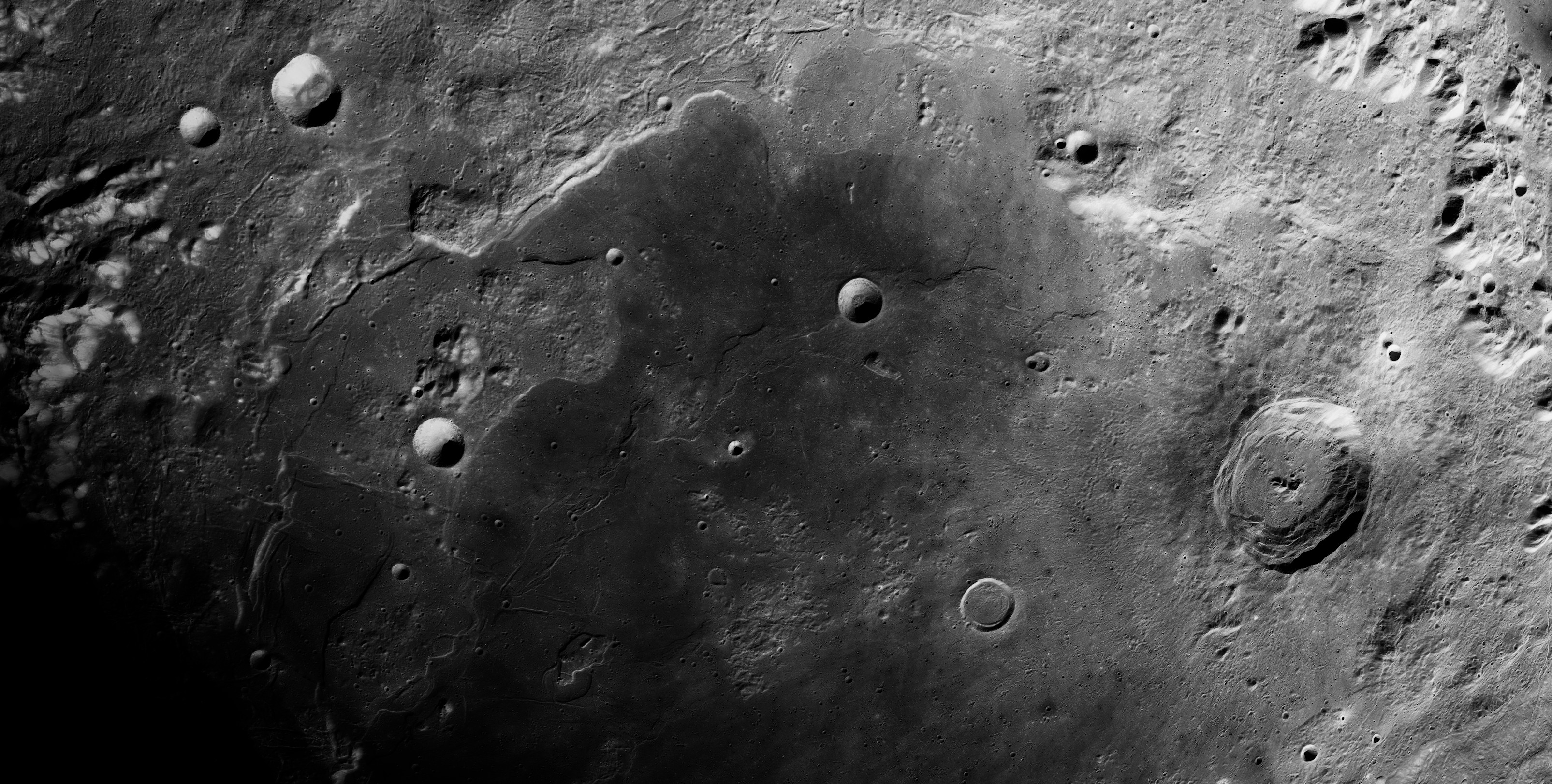 Unreal Engine 5 render of the moon's surface